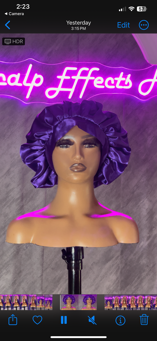 Satin Bonnet